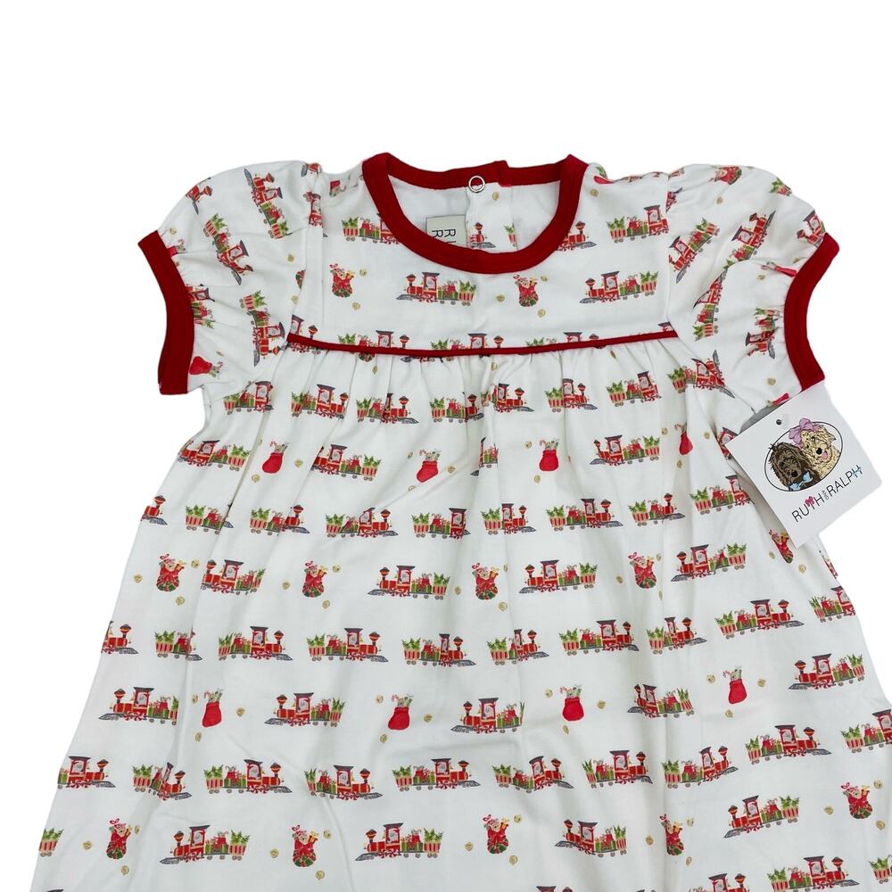 NWT Ruth & Ralph 2T Santa Train Dress - Picture 2 of 6
